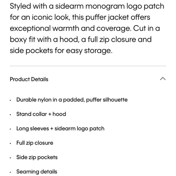 Calvin Klein Hooded Boxy Pink Puffer Jacket NWT Oversized Women's Size XL - Picture 6 of 7